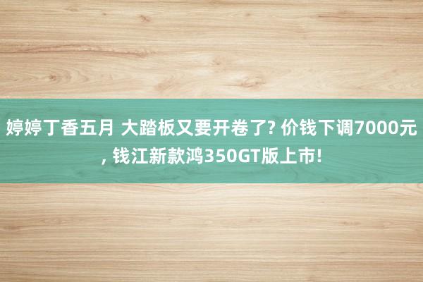 婷婷丁香五月 大踏板又要开卷了? 价钱下调7000元， 钱江新款鸿350GT版上市!