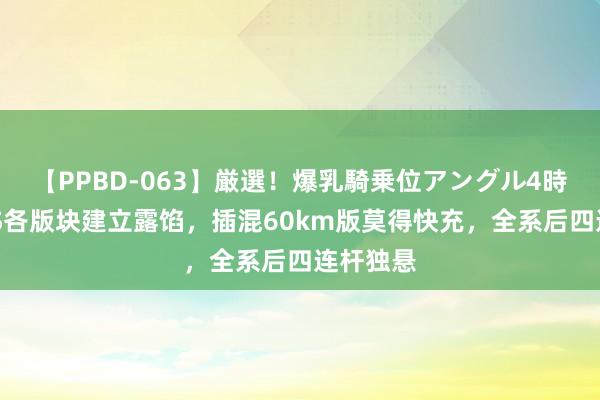 【PPBD-063】厳選！爆乳騎乗位アングル4時間 星光S各版块建立露馅，插混60km版莫得快充，全系后四连杆独悬