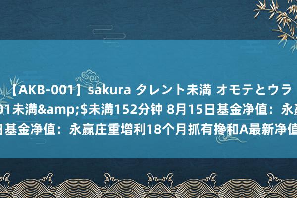 【AKB-001】sakura タレント未満 オモテとウラ</a>2009-03-01未満&$未満152分钟 8月15日基金净值：永赢庄重增利18个月抓有搀和A最新净值1.0216，跌0.03%