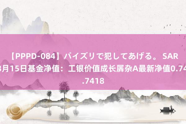 【PPPD-084】パイズリで犯してあげる。 SARA 8月15日基金净值：工银价值成长羼杂A最新净值0.7418