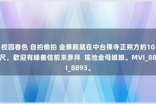 校园春色 自拍偷拍 金華殿就在中台禪寺正朔方約100公尺，歡迎有緣善信前來參拜  瑤池金母娘娘。MVI_8893。